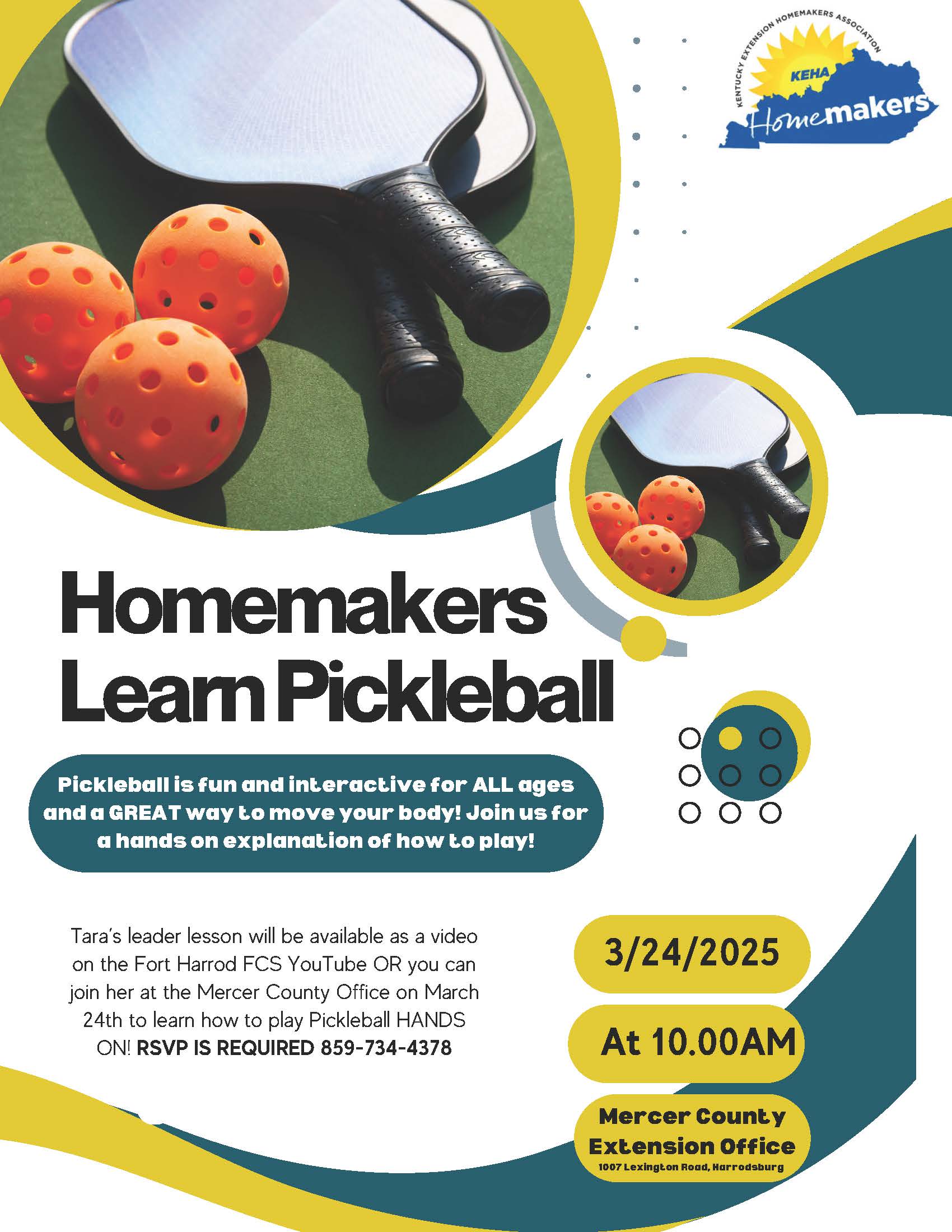 pickleball flyer