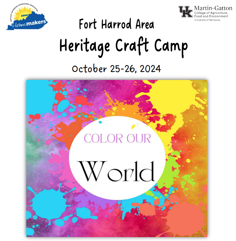 Heritage Craft Camp 2024