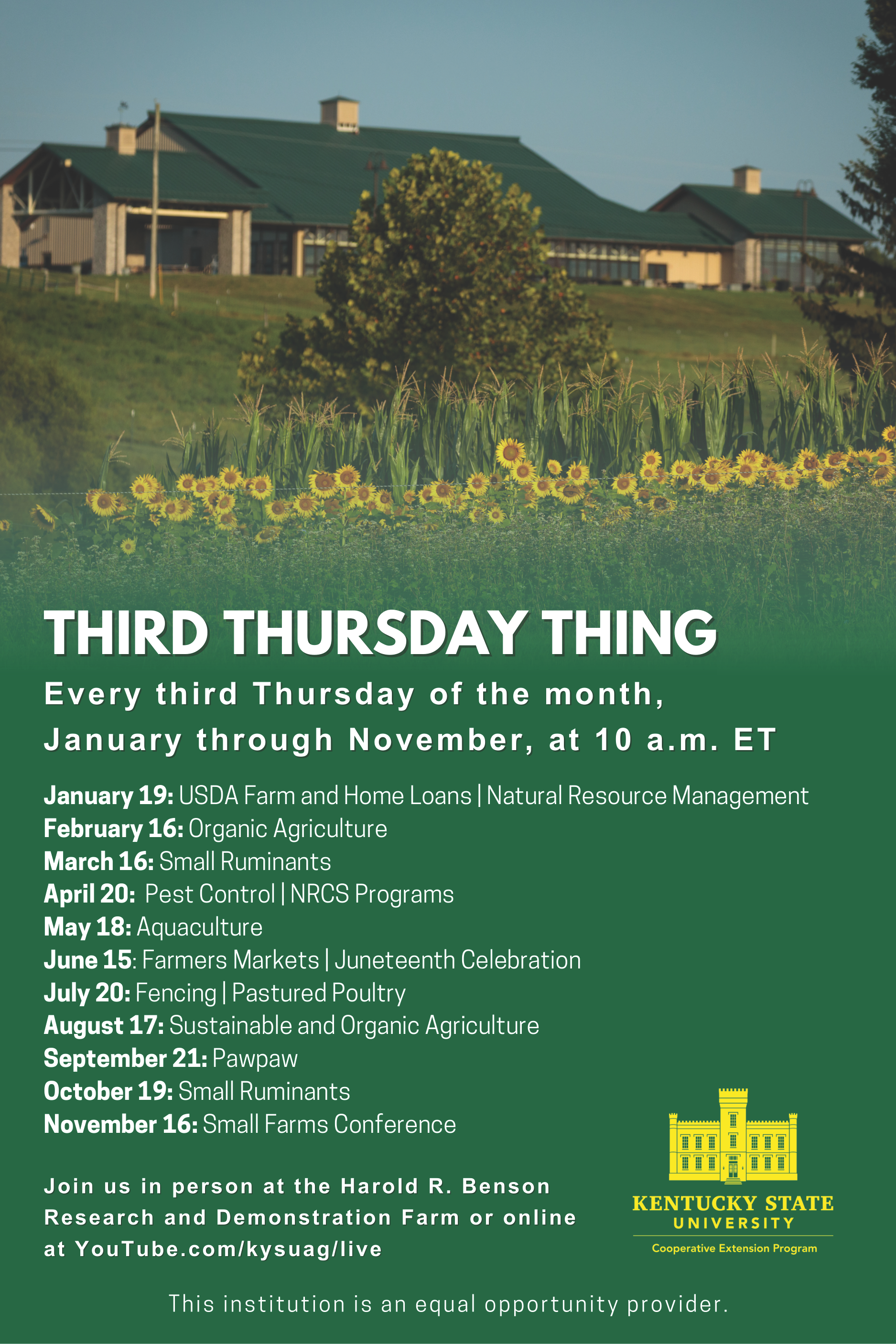 Third Thursday Thing Flyer