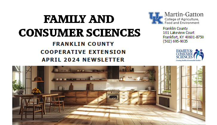 FCS April 2024 Newsletter Cover image