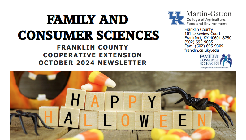 FCS October 2024 newsletter cover image