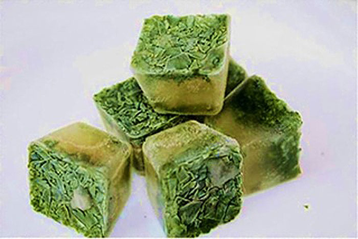 herb iced cubes